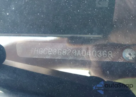 2009 Honda Accord 3.5 Ex-L из США, поврежденный, VIN 1HGCP36829A040368